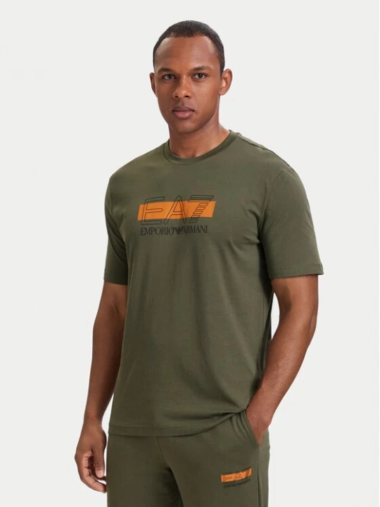 Obrázek produktu EA7 Emporio Armani T-Shirt 7M002415 AF10375 U7014 Zelená Regular Fit
