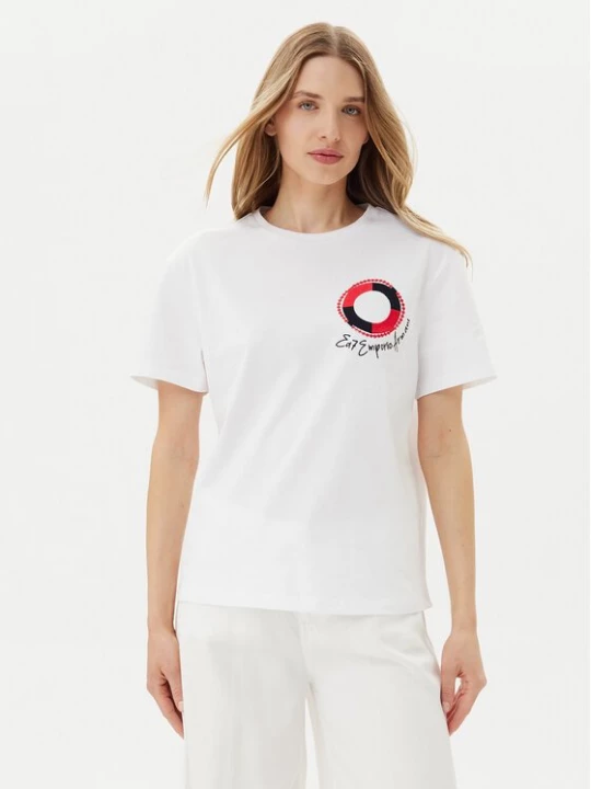 Obrázek produktu EA7 Emporio Armani T-Shirt 7W000491 AF12957 U0002 Bílá Regular Fit