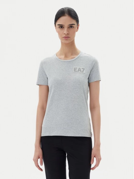 Obrázek produktu EA7 Emporio Armani T-Shirt 7W000492 AF10373 O8002 Šedá Regular Fit