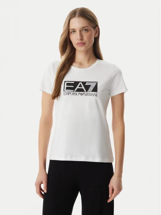 Obrázek produktu EA7 Emporio Armani T-Shirt 7W001093 AF10373 U0002 Bílá Regular Fit
