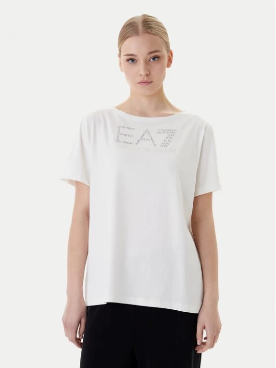 Obrázek produktu EA7 Emporio Armani T-Shirt 7W001098 AF14880 U1142 Bílá Slim Fit