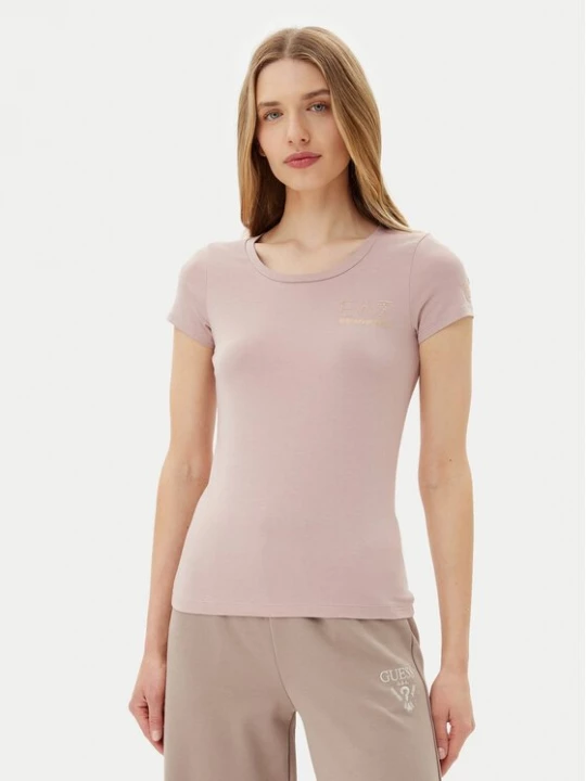 Obrázek produktu EA7 Emporio Armani T-Shirt 8NTT65 TJDQZ U4079 Růžová Regular Fit
