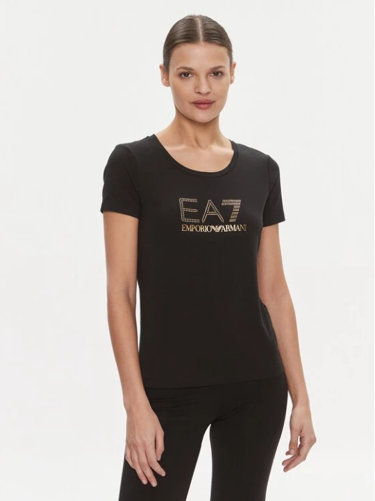 Obrázek produktu EA7 Emporio Armani T-Shirt 8NTT67 TJDQZ 1200 Černá Skinny Fit