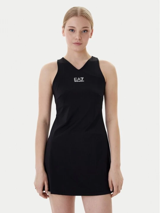 Obrázek produktu EA7 Emporio Armani Tenisové šaty 7W000317 AF14524 UC001 Černá Regular Fit