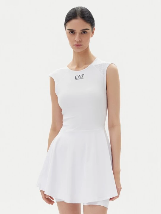 Obrázek produktu EA7 Emporio Armani Tenisové šaty 7W000347 AF13282 U0002 Bílá Regular Fit