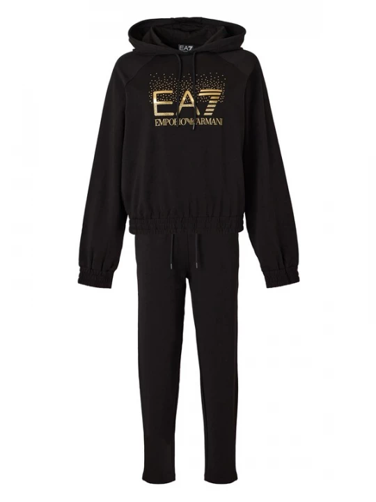 Obrázek produktu EA7 Emporio Armani Tepláková souprava zlatá / černá