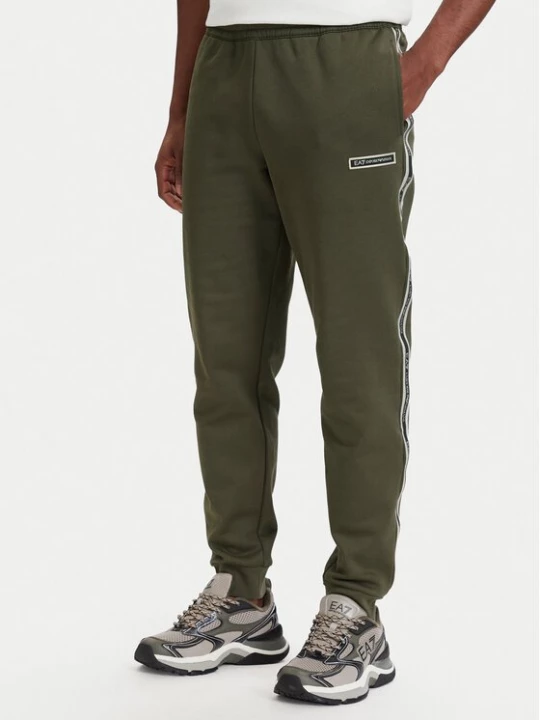 Obrázek produktu EA7 Emporio Armani Teplákové kalhoty 7M002198 AF10377 U7014 Tmavě zelená Slim Fit
