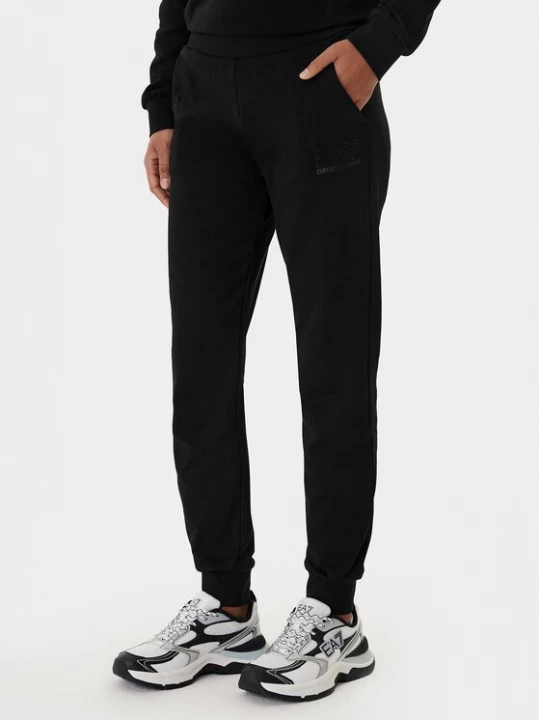 Obrázek produktu EA7 Emporio Armani Teplákové kalhoty 7W000538 AF15831 Černá Regular Fit