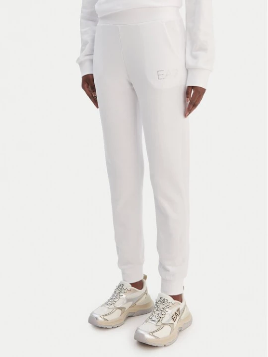 Obrázek produktu EA7 Emporio Armani Teplákové kalhoty 7W000538 AF15831 U0002 Bílá Regular Fit