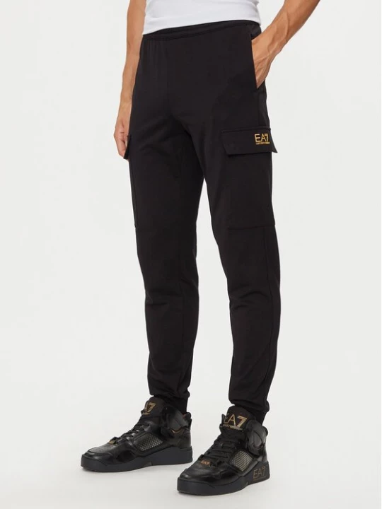 Obrázek produktu EA7 Emporio Armani Teplákové kalhoty 8NPP67 PJVRZ 0208 Černá Regular Fit