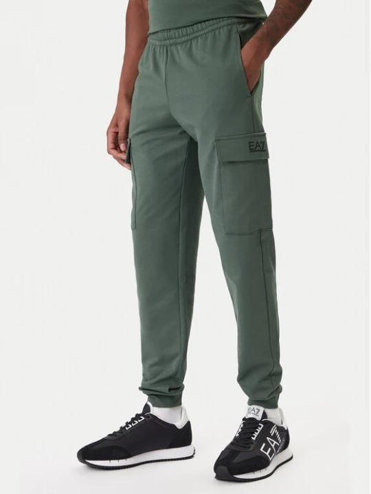 Obrázek produktu EA7 Emporio Armani Teplákové kalhoty 8NPP67 PJVRZ U7260 Zelená Regular Fit