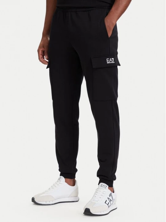 Obrázek produktu EA7 Emporio Armani Teplákové kalhoty 8NPP68 PJVTZ 1200 Černá Regular Fit