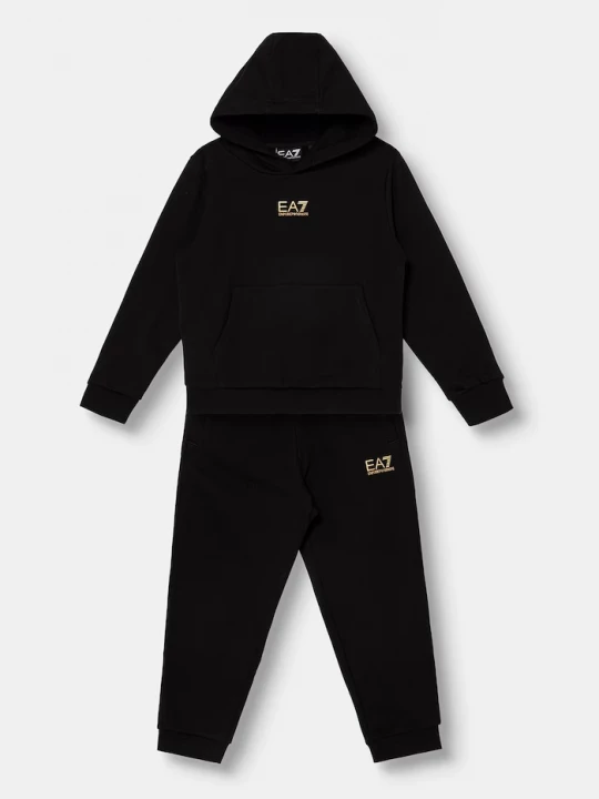 Obrázek produktu EA7 Emporio Armani teplákový set dětský s bavlnou černá