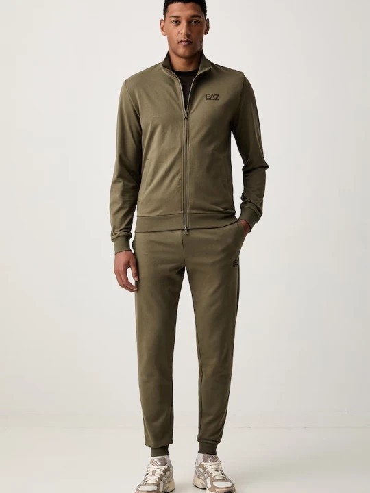 Obrázek produktu EA7 Emporio Armani teplákový set pánský bavlněný zelená
