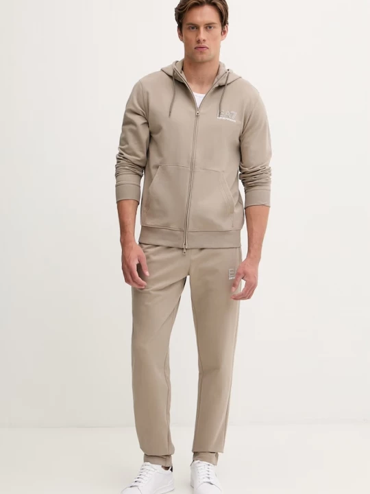 Obrázek produktu EA7 Emporio Armani teplákový set pánský béžová