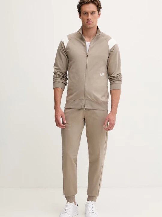 Obrázek produktu EA7 Emporio Armani teplákový set pánský hnědá