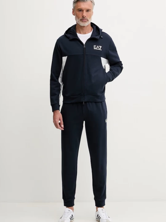 Obrázek produktu EA7 Emporio Armani teplákový set pánský námořnická modř