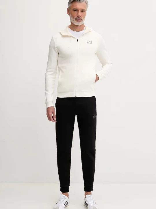 Obrázek produktu EA7 Emporio Armani teplákový set pánský s bavlnou béžová