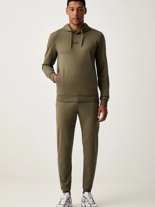 Obrázek produktu EA7 Emporio Armani teplákový set pánský s bavlnou zelená