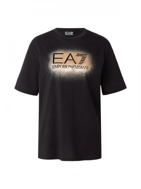 Obrázek produktu EA7 Emporio Armani Tričko béžová / světle béžová / černá