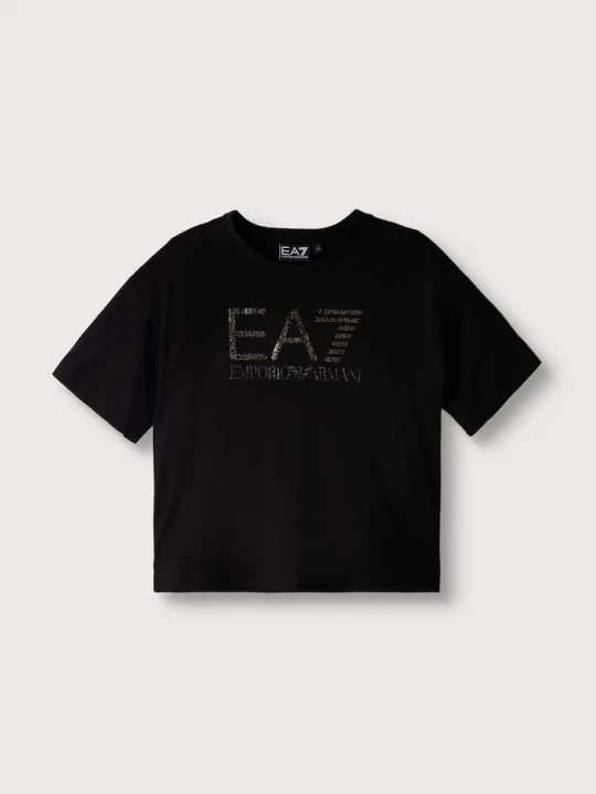 Obrázek produktu EA7 Emporio Armani tričko dětské bavlněné černá