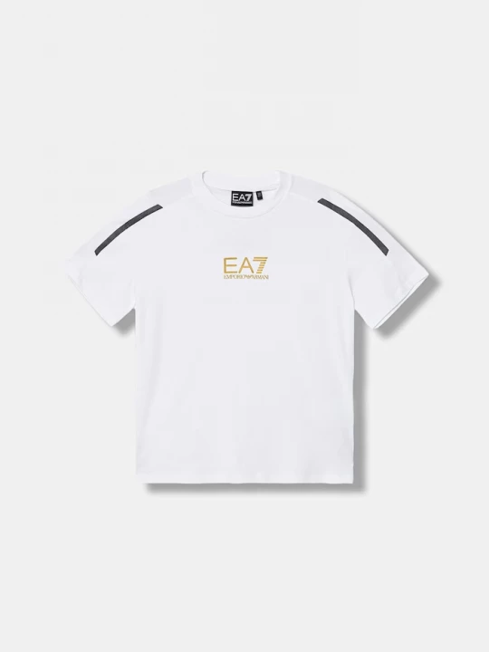 Obrázek produktu EA7 Emporio Armani tričko dětské bavlněné s elastanem