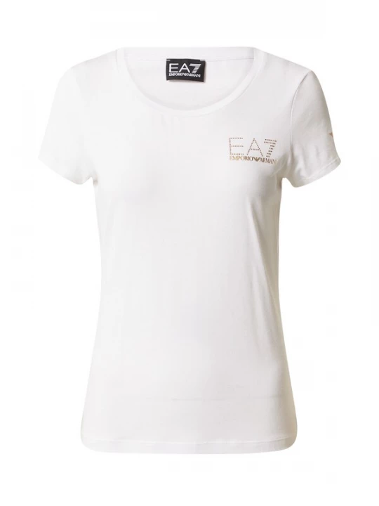 Obrázek produktu EA7 Emporio Armani Tričko  zlatá / bílá