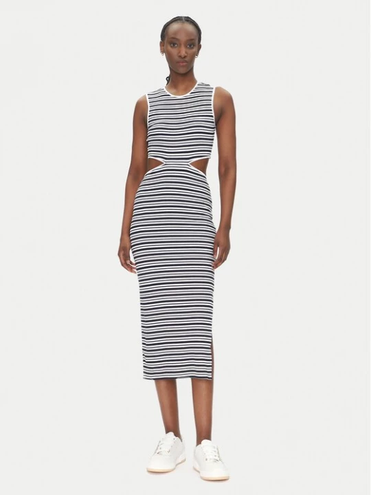 Obrázek produktu EA7 Emporio Armani Úpletové šaty 7W000301 AF12654 FB101 Bílá Černá