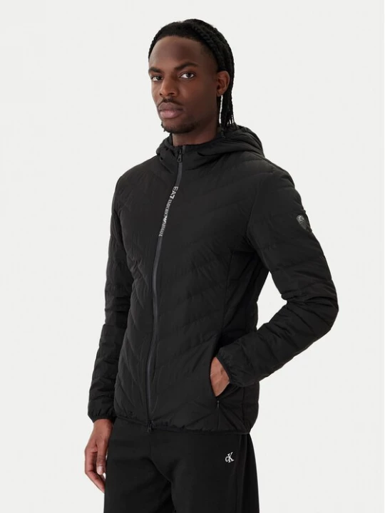 Obrázek produktu EA7 Emporio Armani Vatovaná bunda 8NPB14 PNE1Z 1200 Černá Regular Fit