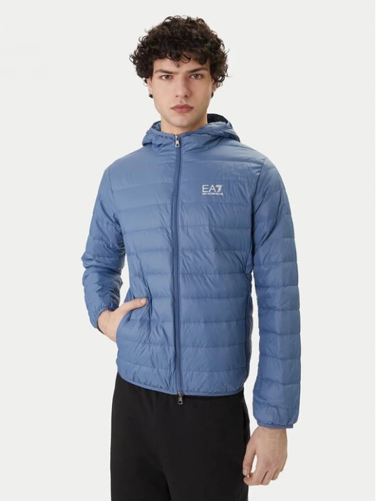 Obrázek produktu EA7 Emporio Armani Vatovaná bunda 8NPB24 PNGPZ UB064 Modrá Regular Fit