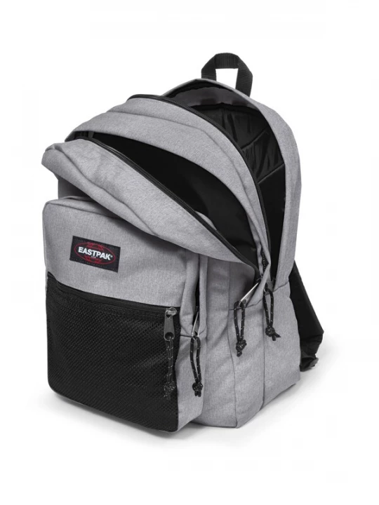 Obrázek produktu EASTPAK Batoh 'Pinnacle'  šedý melír / burgundská červeň / černá