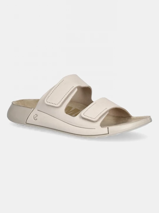 Obrázek produktu Ecco Nubukové pantofle Ecco Cozmo 2-Strap béžová