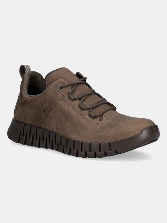 Obrázek produktu Ecco Nubukové tenisky Gruuv Sneaker Lea Gtx hnědá