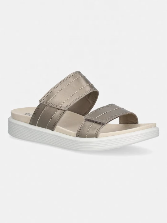 Obrázek produktu Ecco pantofle dámské kožené Soft Sandal W béžová