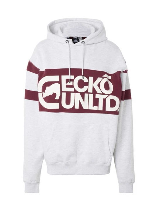 Obrázek produktu Ecko Unlimited Mikina bordó / bílá