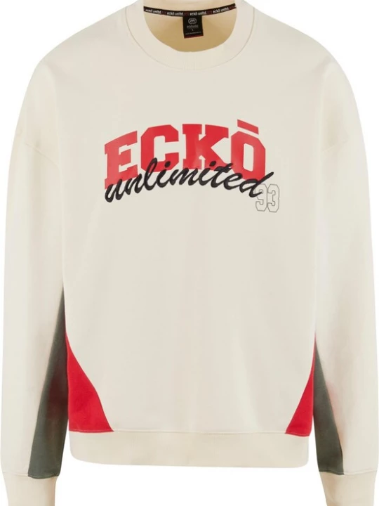 Obrázek produktu Ecko Unlimited Mikina 'Drap' béžová / khaki / červená / černá