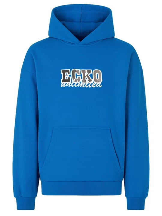 Obrázek produktu Ecko Unlimited Mikina kobaltová modř / šedá / bílá