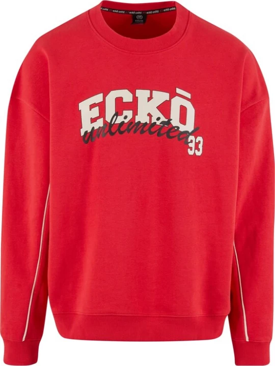 Obrázek produktu Ecko Unlimited Mikina 'Skyhook' červená / černá / barva bílé vlny