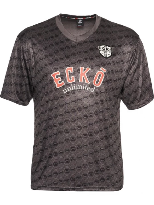 Obrázek produktu Ecko Unlimited Tričko antracitová / oranžová / bílá