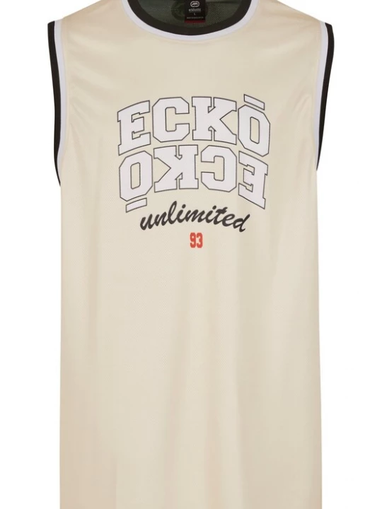 Obrázek produktu Ecko Unlimited Tričko 'Pivot' béžová / tmavě zelená / černá / bílá