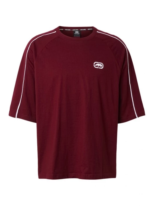 Obrázek produktu Ecko Unlimited Tričko 'Strong' tmavě červená / bílá