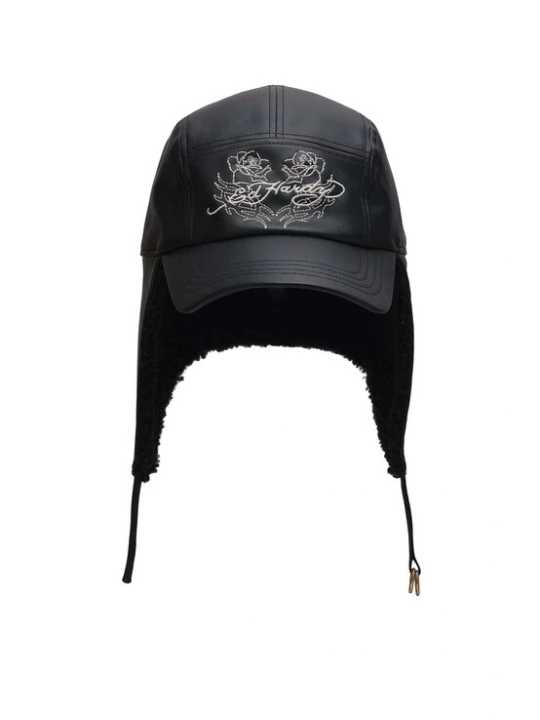 Obrázek produktu Ed Hardy Čepice 'Rose Aviation' černá