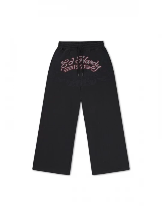 Obrázek produktu Ed Hardy Kalhoty světle šedá / bordó / černá