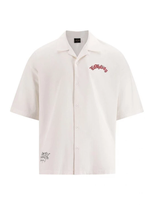 Obrázek produktu Ed Hardy Košile jasně oranžová / červená / černá / bílá
