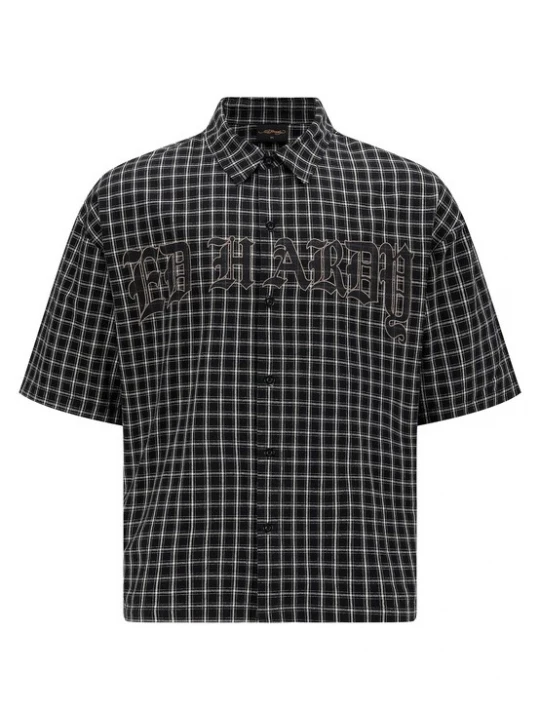 Obrázek produktu Ed Hardy Košile šedá / černá / bílá