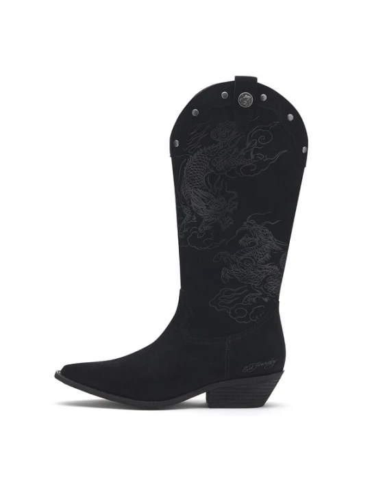 Obrázek produktu Ed Hardy Kovbojské boty černá
