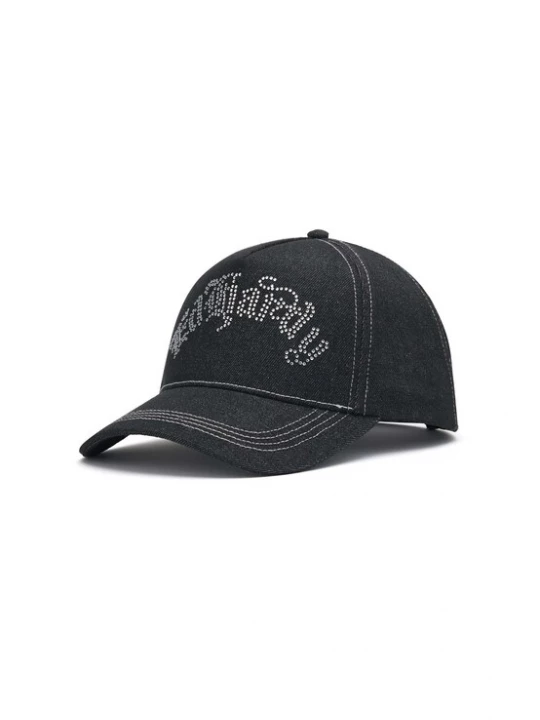 Obrázek produktu Ed Hardy Kšiltovka černá džínovina / stříbrná