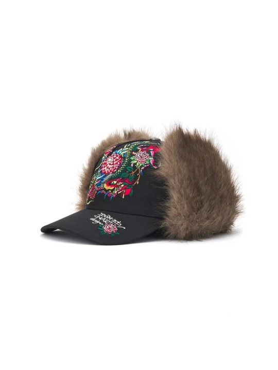 Obrázek produktu Ed Hardy Kšiltovka hnědá / zelená / červená / černá