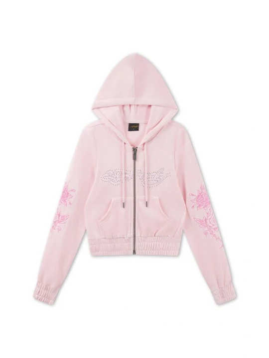 Obrázek produktu Ed Hardy Mikina 'Liebe und Dornen' růžová