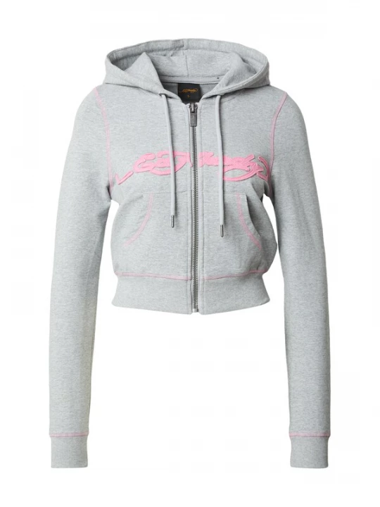 Obrázek produktu Ed Hardy Mikina tmavě modrá / šedý melír / humrová / růžová